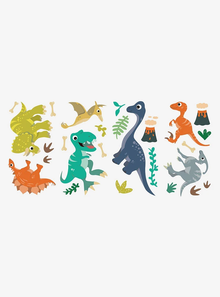 Friendly Dinosaur Wall Decals