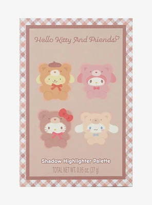 Sanrio Hello Kitty and Friends Latte Bear Shadow Highlighter Palette