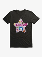 Sonic The Hedgehog Pink Pop Let's Roll T-Shirt