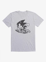 Sonic The Hedgehog Cutout Silhouette T-Shirt