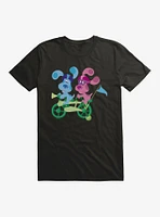 Blue's Clues Blue and Magenta T-Shirt