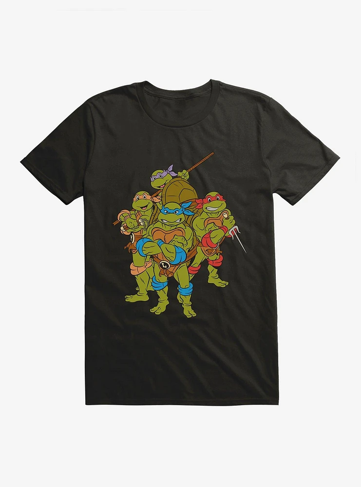 Teenage Mutant Ninja Turtles Group Pose T-Shirt