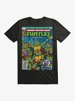 Teenage Mutant Ninja Turtles Adventures Comic Book Group Cover T-Shirt