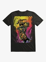 Teenage Mutant Ninja Turtles Rainbow Spray Paint Group T-Shirt