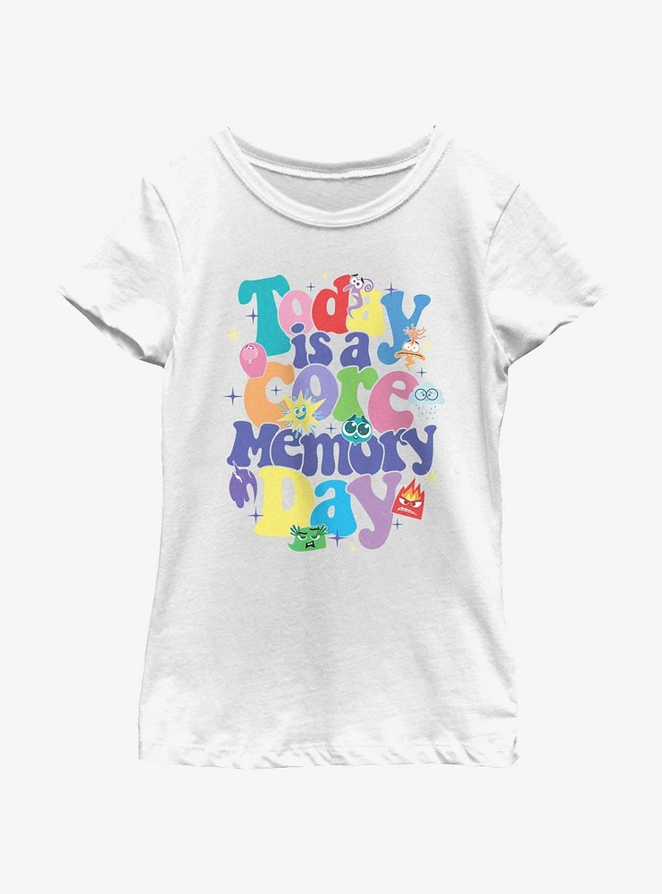 Disney Pixar Inside Out 2 Core Day Youth Girls T-Shirt