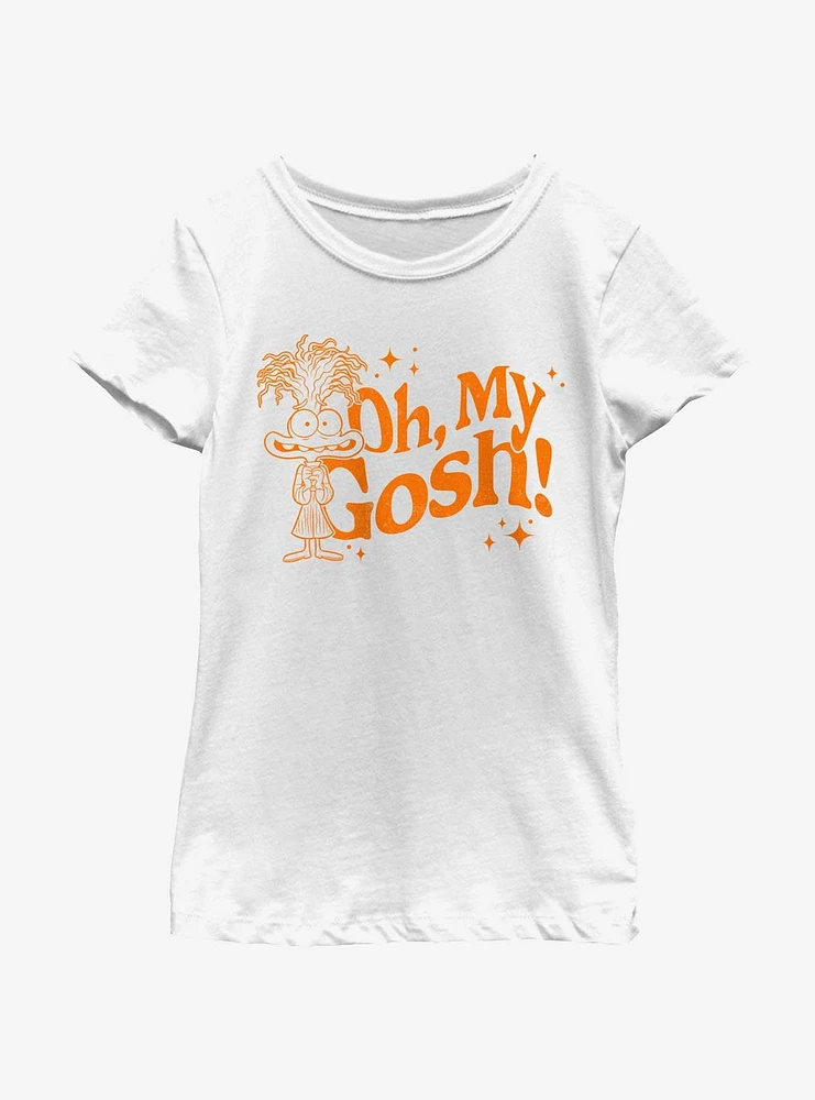 Disney Pixar Inside Out 2 Oh My Anxiety Youth Girls T-Shirt