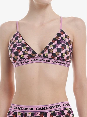 Five Nights At Freddy's Character Checker Bralette