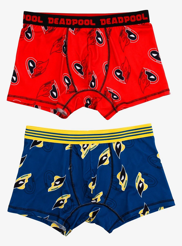 Marvel Deadpool & Wolverine Boxer Briefs Set