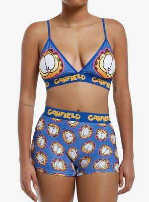 Garfield Faces Bra & Boyshort Panty Set