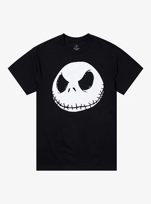 The Nightmare Before Christmas Jack Face T-Shirt