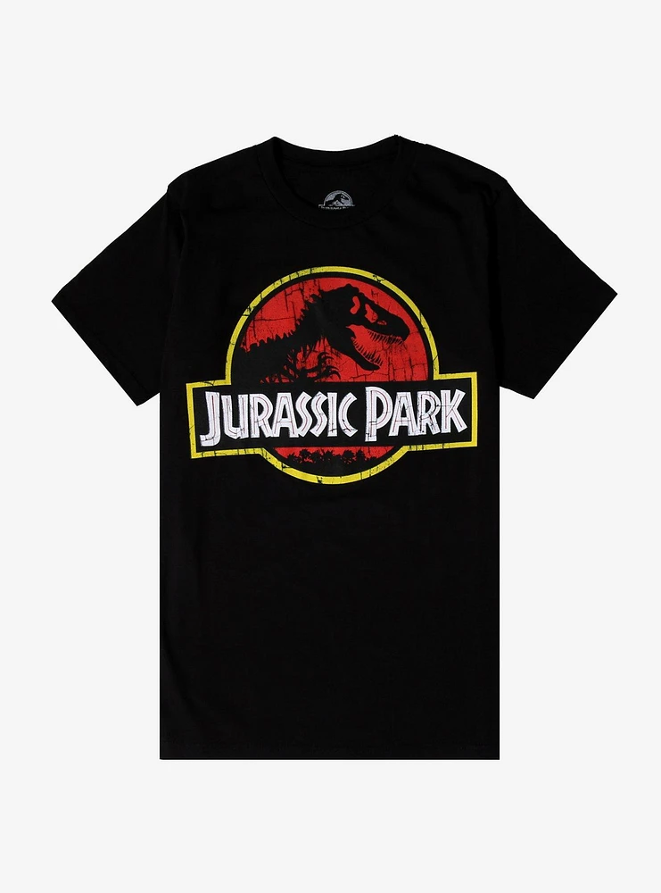 Jurassic Park Faded Logo T-Shirt