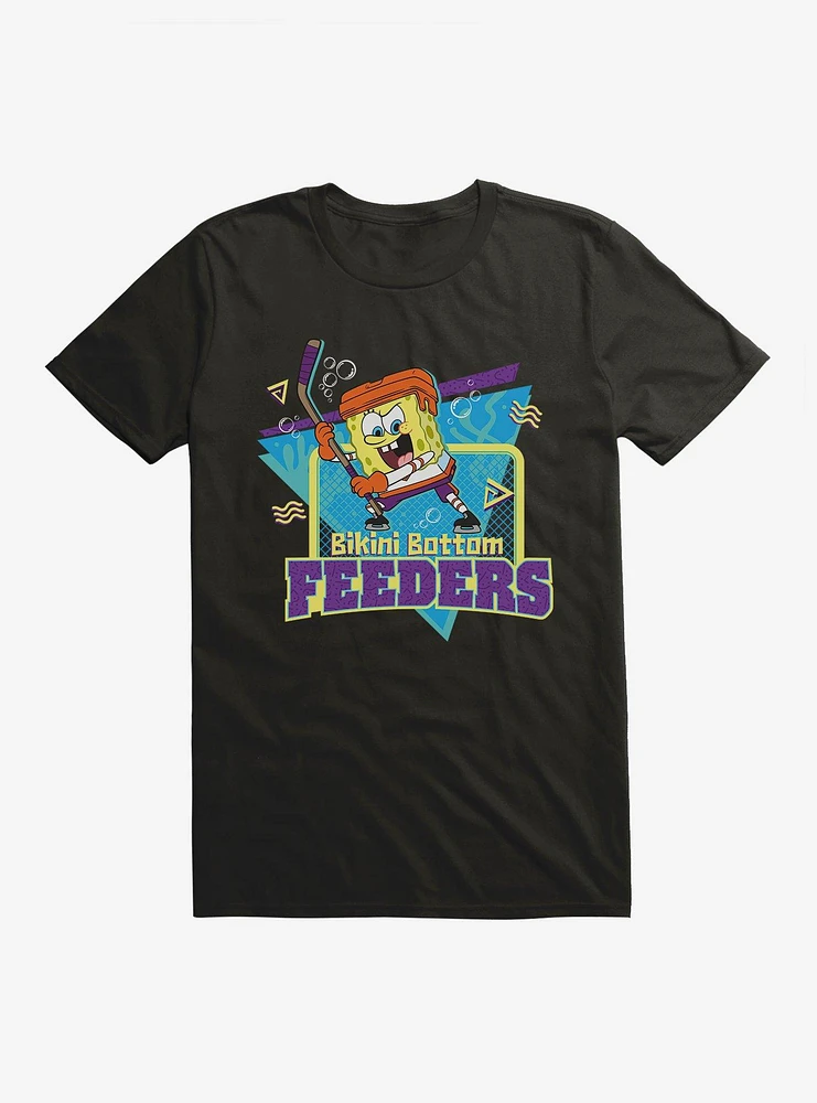 SpongeBob SquarePants Feeders Hockey Goal T-Shirt