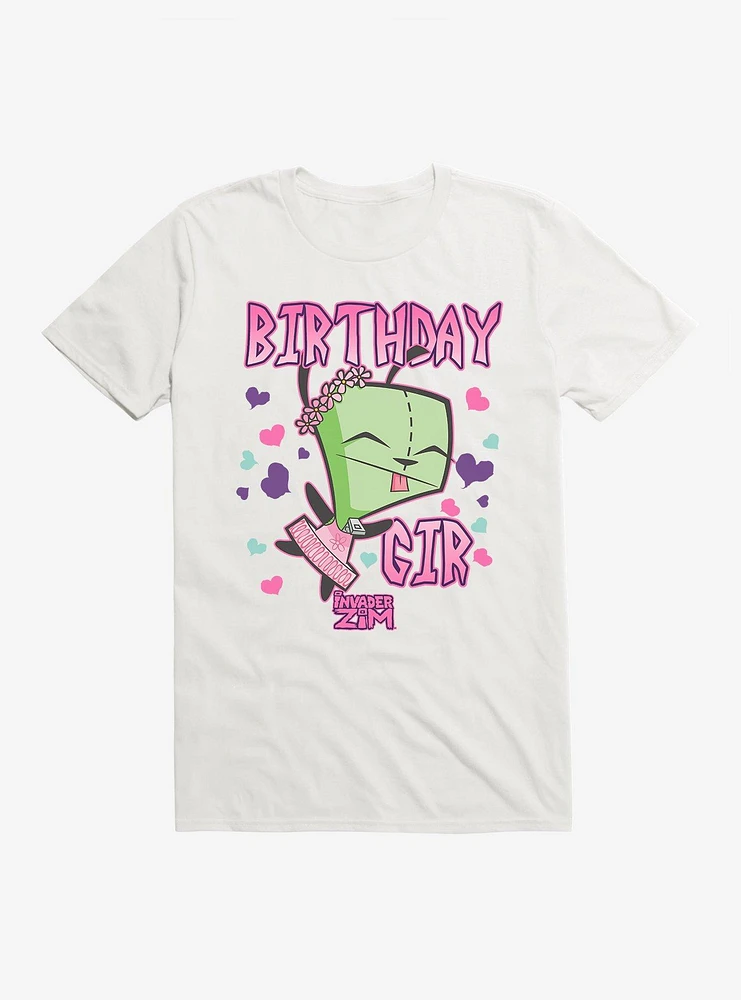 Invader Zim Birthday GIR T-Shirt