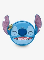 Loungefly Disney Lilo & Stitch Floral Stitch Figural Coin Purse - BoxLunch Exclusive