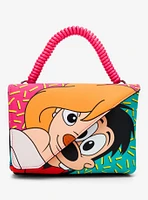 Loungefly Disney A Goofy Movie Max & Roxanne Split Crossbody Bag - BoxLunch Exclusive