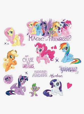 My Little Pony The Movie Wall Decals With Glitter