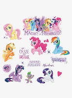 My Little Pony The Movie Wall Decals With Glitter