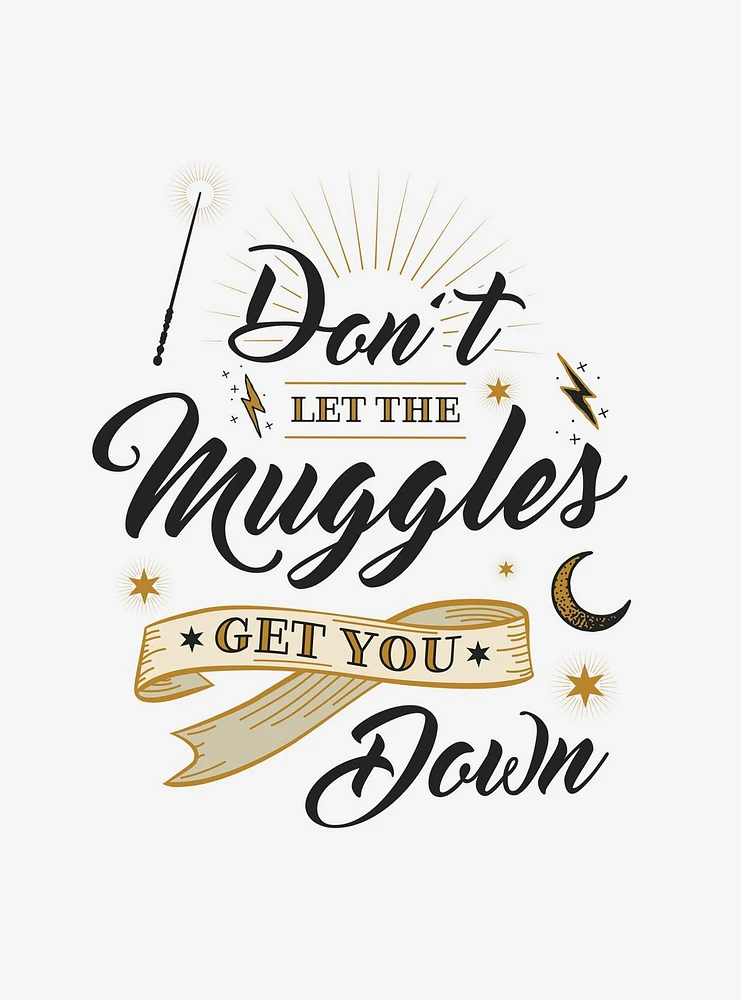 Harry Potter Muggles Quote Giant Wall Decals