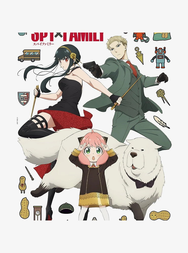 Spy x Family: The Forgers Wall Decals