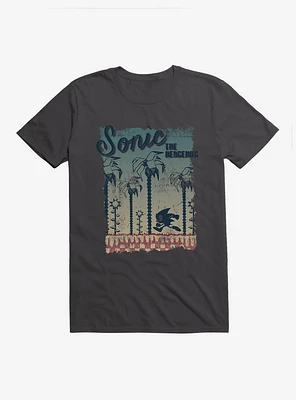 Sonic The Hedgehog Bohemian Run Scenery T-Shirt