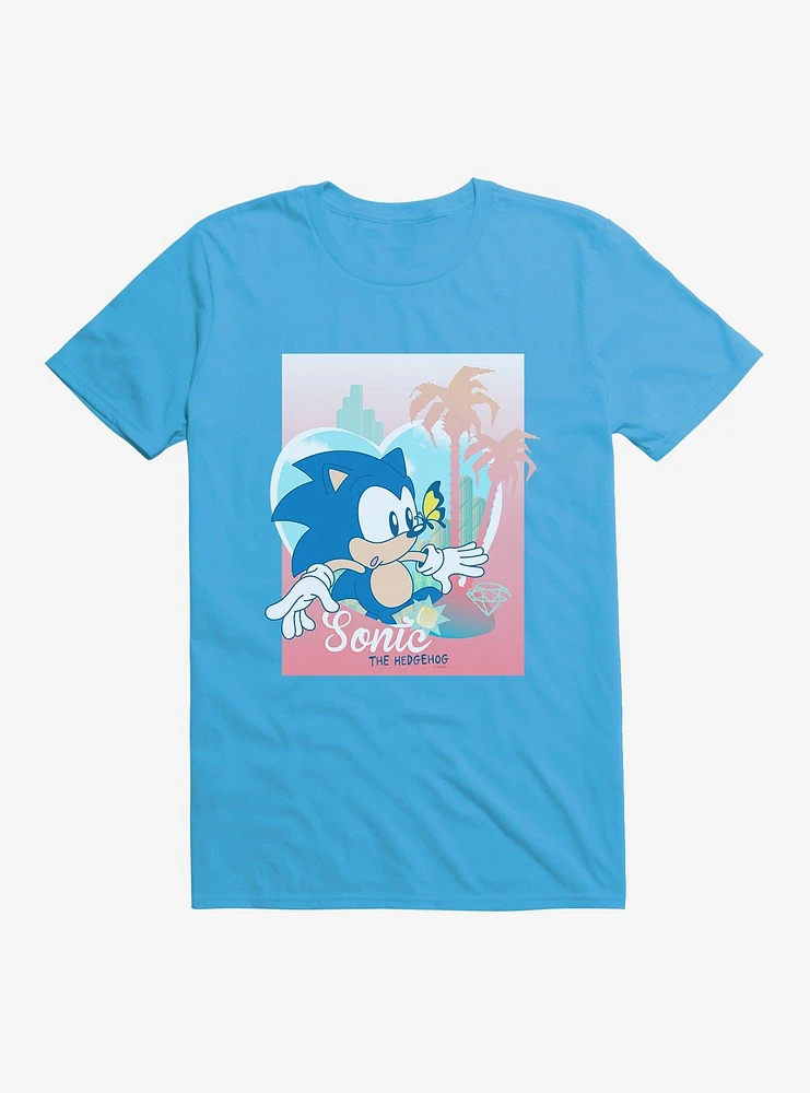 Sonic The Hedgehog Summer Butterfly T-Shirt