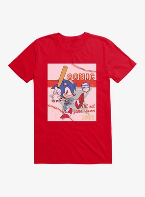 Sonic The Hedgehog Summer Games Baseball T-Shirt