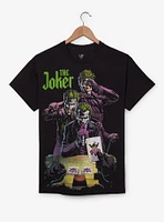 DC Comics Batman The Joker Multi Portrait T-Shirt - BoxLunch Exclusive