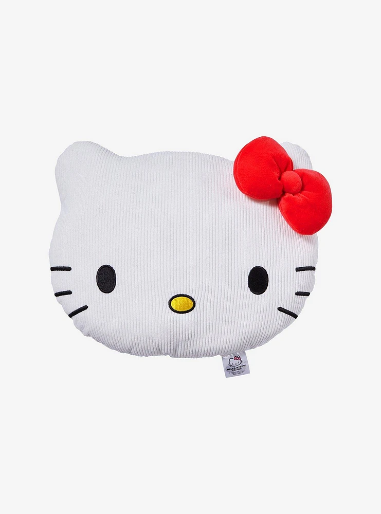 Sanrio Hello Kitty Corduroy Figural Pillow