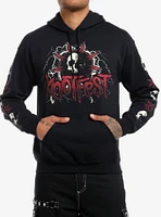 Slipknot Knot Fest Skulls Hoodie