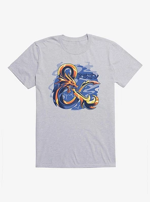 Dungeons & Dragons Gold Ampersand Asian Letters T-Shirt