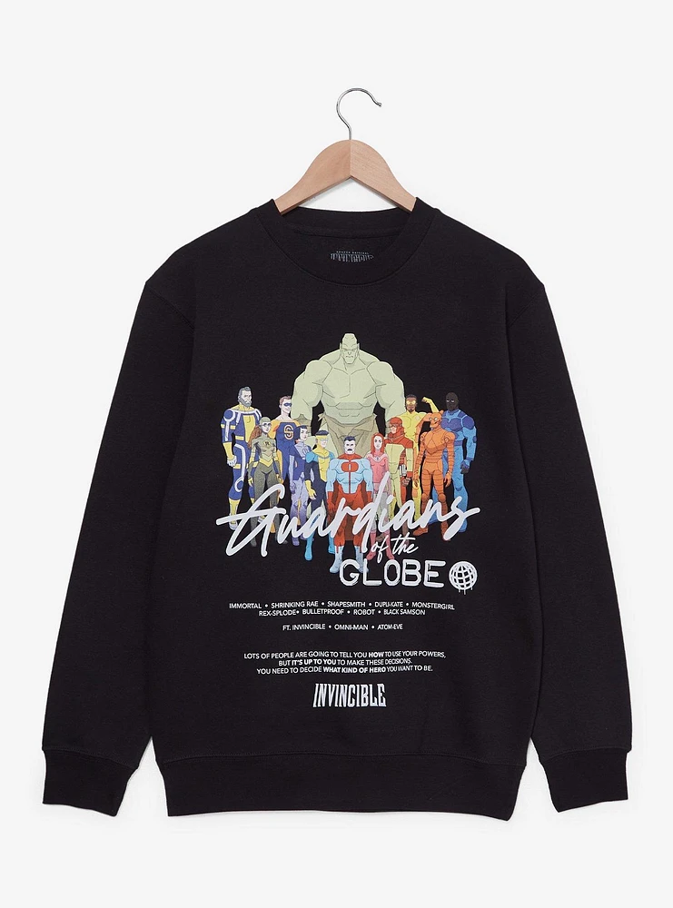 Invincible Guardians of the Globe Group Portrait Crewneck - BoxLunch Exclusive