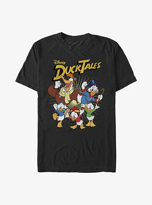 Disney Ducktales Classic Burst Group T-Shirt