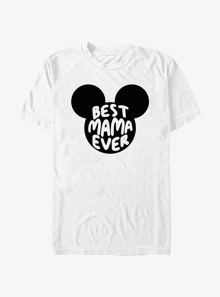 Disney Mickey Mouse Best Mama Ever Ears T-Shirt