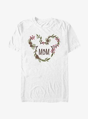 Disney Mickey Mouse Mom Xmas Ears T-Shirt