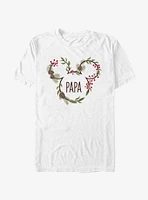 Disney Mickey Mouse Papa Xmas Ears T-Shirt