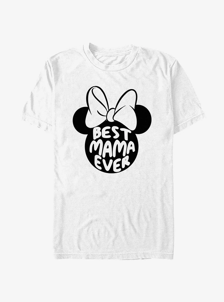 Disney Minnie Mouse Best Mama Ever Ears T-Shirt