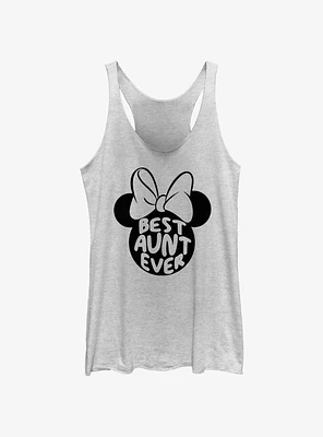 Disney Minnie Mouse Best Aunt Ever Ears Girls Tank