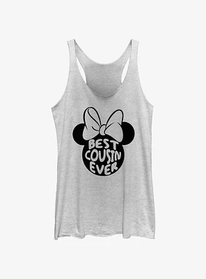 Disney Minnie Mouse Best Cousin Ever Ears Girls Tank