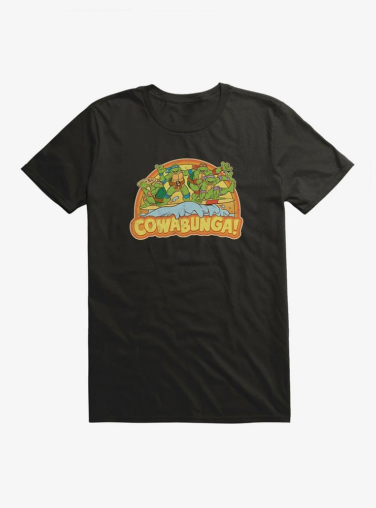 Teenage Mutant Ninja Turtles Cowabunga Group Surf T-Shirt