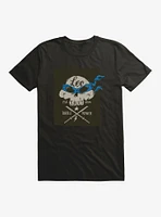 Teenage Mutant Ninja Turtles Leonardo Bandana Skull And Weapons T-Shirt