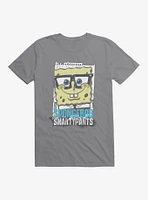 SpongeBob SquarePants SmartyPants Storm Grey T-Shirt