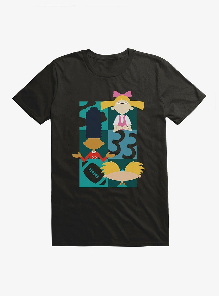 Hey Arnold! Icon Silhouettes T-Shirt