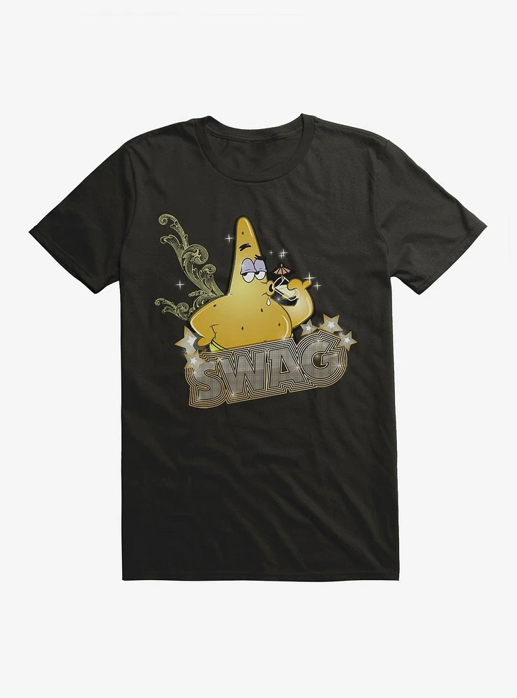 SpongeBob SquarePants Patrick Gold Swag T-Shirt