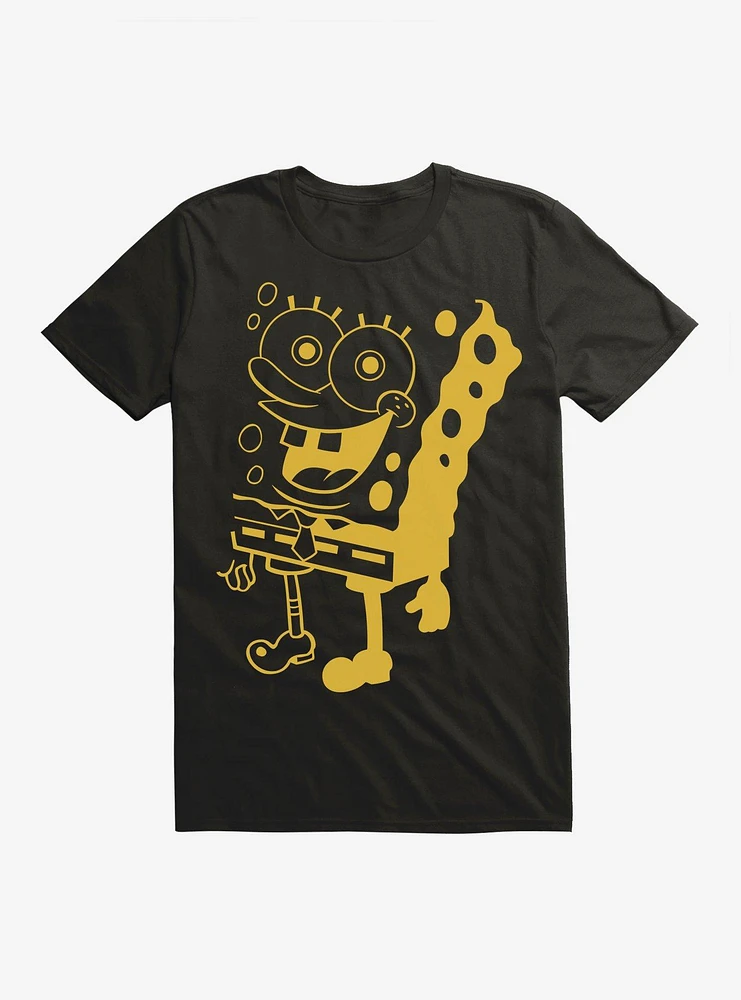 SpongeBob Black and Yellow T-Shirt