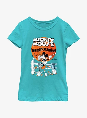 Disney Mickey Mouse The Musical Farmer Youth Girls T-Shirt