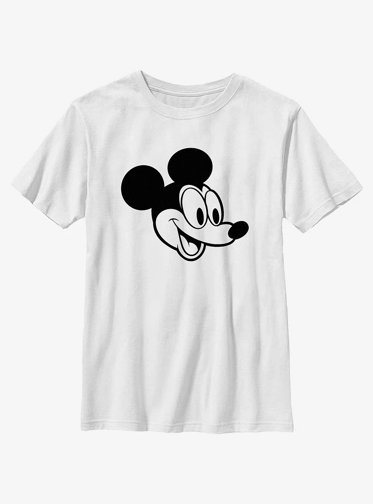 Disney Mickey Mouse Head Youth T-Shirt