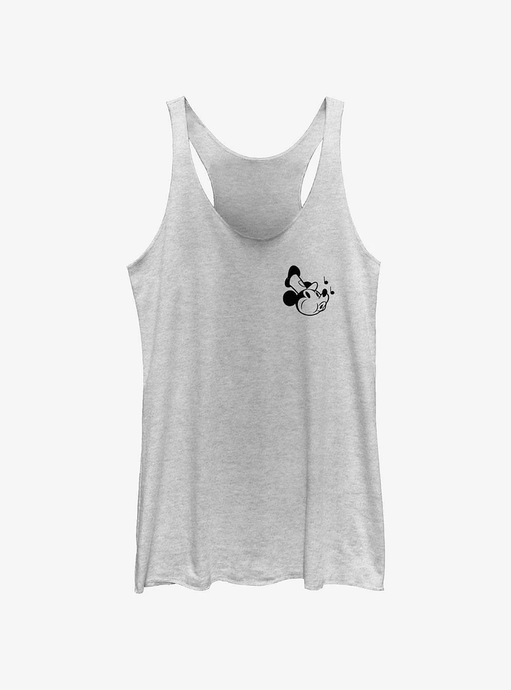 Disney Mickey Mouse Steamboat Whistling Pocket Womens Tank