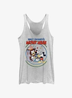 Disney Mickey Mouse Piano Minnie And Womens Tank