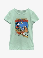 Disney Mickey Mouse Pluto & Cats Youth Girls T-Shirt