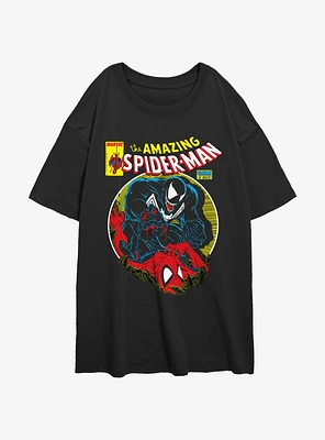 Marvel Spider-Man Venom Wins Girls Oversized T-Shirt